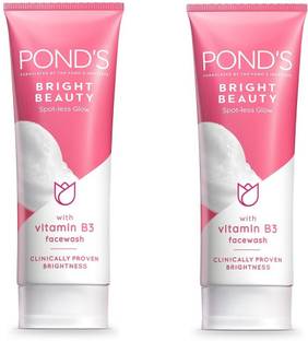POND's Bright Beauty Spot-less Glow , 100g (Pack of 2) Face Wash