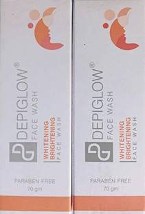 Depiglow Glutathione Creamy face wash for Skin Whitening & Brightening Face Wash