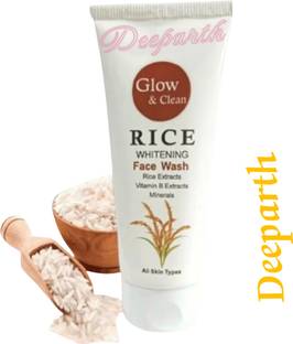 Deeparth Nourish Your Skin with Rice Water Beads - The Natural Hydrator,Naturals Radiance Rice, Enriched With Skin Brightening RFW035 Face Wash