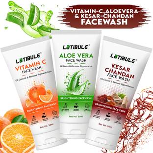 Latibule  for Bright, Glowing Skin with Jasmine Extracts for Deep Gentle Cleansing, Face Wash