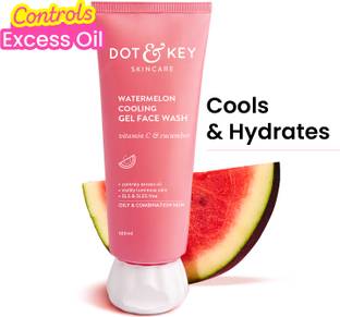 Dot & Key Watermelon Super Glow Gel With Vitamin C,For Glowing Skin,Removes Oil&Dirt Face Wash