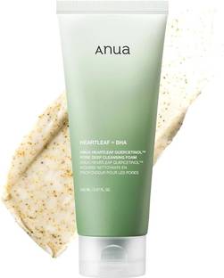 ANUA Heartleaf BHA quercetinol pore deep cleansing foam Face Wash