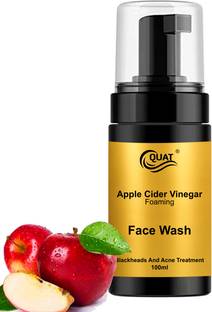 QUAT "Sparkling Radiance: Apple Cider Vinegar Infused Foam Cleanser"