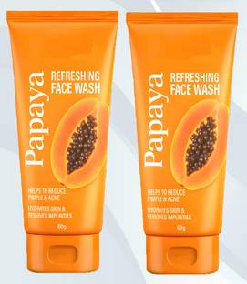 Adore Beauty Herbal Papaya For Women/Men Removes Pigmentation and Dark Spots | For All Skin Types (2 pic ) Face Wash
