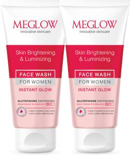 meglow Skin Brightening  with Glutathione | Glow Boost & Spot Reduction Face Wash