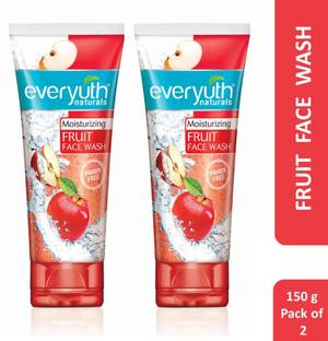 Everyuth Naturals Moisturizing Fruit |Refreshing Gel Facewash for Women|Simple Face wash Face Wash