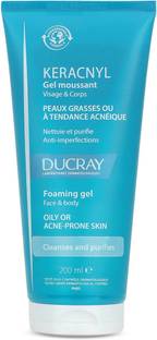 DUCRAY Keracny l Foaming Gel |Facewash for Oily skin, Acne , Pimples| Face Wash
