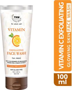 TNW - The Natural Wash Vitamin C Exfoliating  For Glowing Skin | Pure & Natural Face Wash