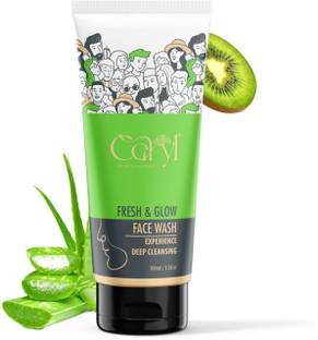 CARYL Fresh & Glow Deep Cleansing  Aloe Vera, Turmeric Extract & Kiwi Fruit Face Wash