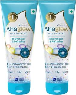 ahaglow Advanced  Gel,50 gm x Pack of 2 Face Wash