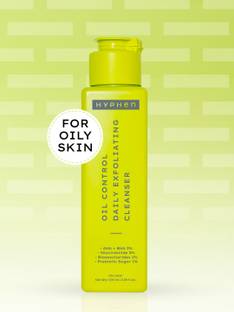 HYPHEN Oil Control Daily Exfoliating Cleanser &  for Oily & Acne Prone Skin Face Wash
