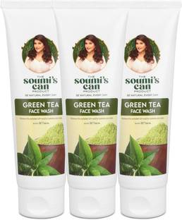 The Soumi's Can Product GREEN TEA (PACK OF 3) Face Wash