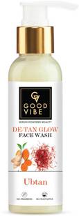 GOOD VIBE Ubtan De Tan Glow  120ml Face Wash