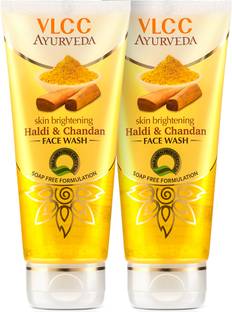 VLCC Ayurveda Skin Brightening Haldi & Chandan  (Pack of 2) Face Wash