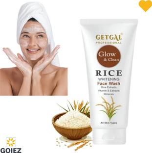 GOIEZ Rice Water Bright  With Foam Clean And Glow Touch (100ml) Face Wash