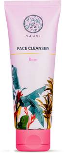YAHVI Face Cleanser Rose | For All Skin Types | Ayurvedic Formula | Paraben-Free | Cruelty-Free Face Wash