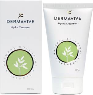 Dermavive Hydra Cleanser - Softens & Hydrates Sensitive Skin | pH Balanced, Non-irritating Face Wash