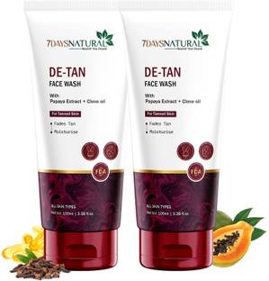 7 Days De-Tan  Face Wash