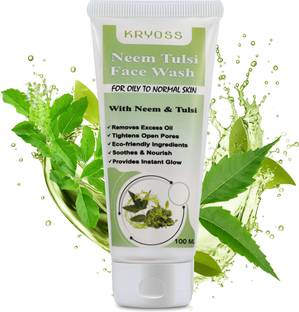 Kryoss Herbal Neem & Tulsi  (100 ml) Face Wash
