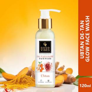 GOOD VIBE De tan Glow Ubtan face wash 120ml for men and women Face Wash