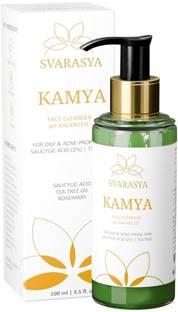 Svarasya Kamya - Deep Cleansing for Oily & AcneProne Skin | Salicylic Acid & Tea Tree Oil Face Wash