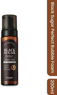 Skinfood BlSugarack Perfect Face Cleansing Bubble Foam Face Wash