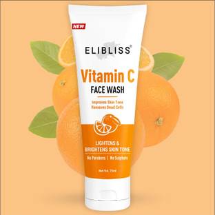 ELIBLISS Vitamin C Gel  for reduce appearance of dark spots & improve skin tone Face Wash