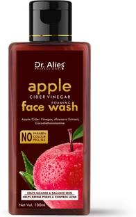 Dr. Alies Professional Apple Cider Facewash with Aloe Vera Extract for Acne & Deep Cleansing facewash Face Wash