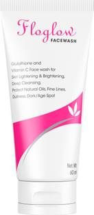 Floglow  60 Ml Glutathione Vitamin C  Skin Whitening  Face Wash