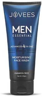 JOVEES Men Essential Advanced 4 in 1 Moisturising  (100ml) Face Wash