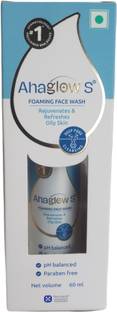 AHAGLOW S Face wash Foaming  60 ml pack Face Wash