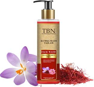 TBN Kumkumadi Tailam  for Skin Brightening & Anti Ageing SLS Paraben free Face Wash
