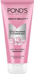 POND's Bright Beauty Infused with vitamin B3 & Niacinamide for Anti Dullness & glass skin shine Face Wash