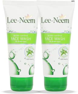 Leeford Anti Acne with Pure Neem & Aloe Vera | Clears Acne, Pimples & Breakouts Face Wash