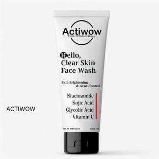 ACTIWOW Hello  for Clean & Clear Look Face Wash