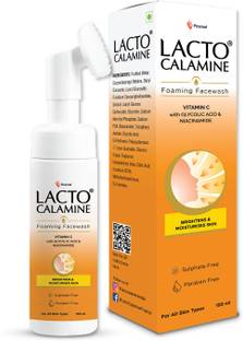 Lacto Calamine Vitamin C Foaming Face wash| Brightens skin & control blackheads & whiteheads Face Wash