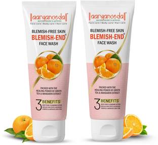 Aaryanveda Blemishend Whitening & Fairness For All Skin Type Pack of 2 Face Wash