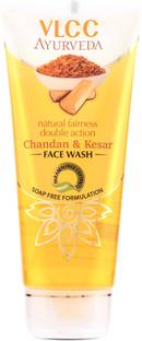 VLCC Ayurveda Natural Fairness Chandan & Kesar  Face Wash