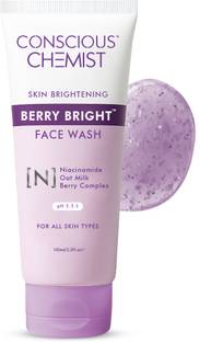 Conscious Chemist Niacinamide  | Pore Refining | All Skin Types | Blueberry Extract Face Wash