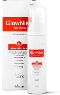 Brinton GlowNise Deep Cleansing Skin Whitening Foam |No Parabens, Sulphate Free Face Wash