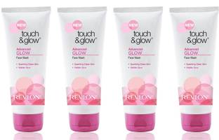 Revlon Touch & Glow Advanced Glow, 50g x 4 Face Wash