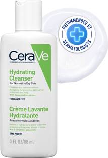 CeraVe Hydrating Cleanser  For Dry Skin with Ceramides & Hyaluronic Acid Face Wash