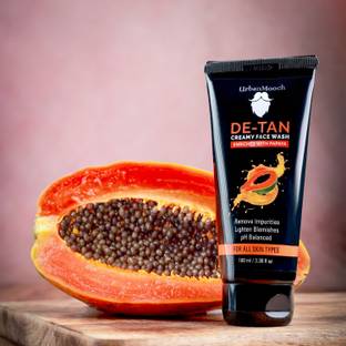 UrbanMooch Papaya Skin Brightening & Lightening Detan  Face Wash