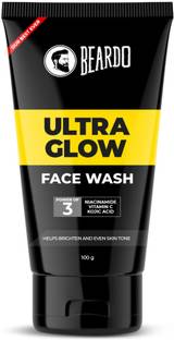BEARDO Ultraglow|10% Niacinamide, Vitamin C&Kojic Acid Brightened & Refreshing Skin Men Face Wash