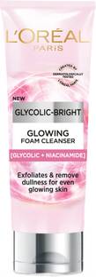 L'Oréal Paris Glycolic Bright Foaming  | For Even, Glowing Skin Face Wash