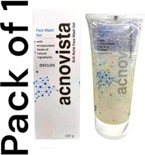 DECLOS ACNOVISTA ACNE FACE WASH FOR ACNE AND PIMPLES CLEANSING Face Wash