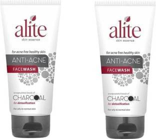 alite Anti-Acne  with Black Charcoal Beads Oil Control & Super Detox Face Wash