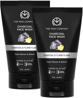 THE MAN COMPANY Charcoal  (1+1) To Remove Blackheads & Acne Oil Control For Men Face Wash