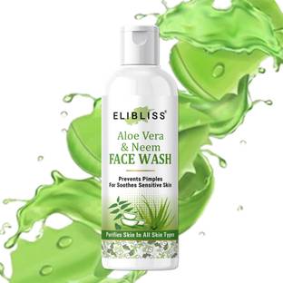 ELIBLISS Aloevera  with Neem for Acne & Pimples Face Wash