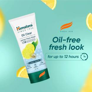 Himalaya Herbals OIL CLYER LEMAN FACE WASH 100ML PACK OF 5 +gift Face Wash